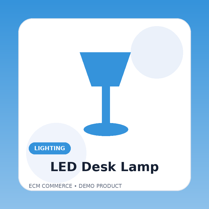 FlexiGlow LED Desk Lamp
